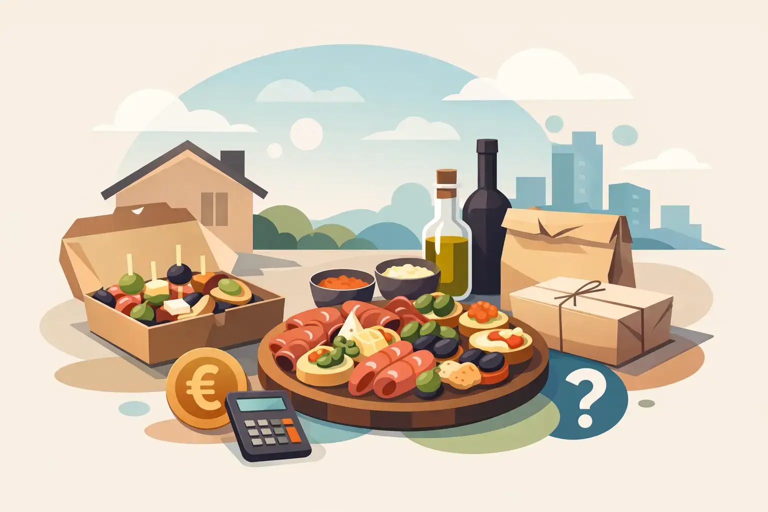 Hvad koster tapas ud af huset?
