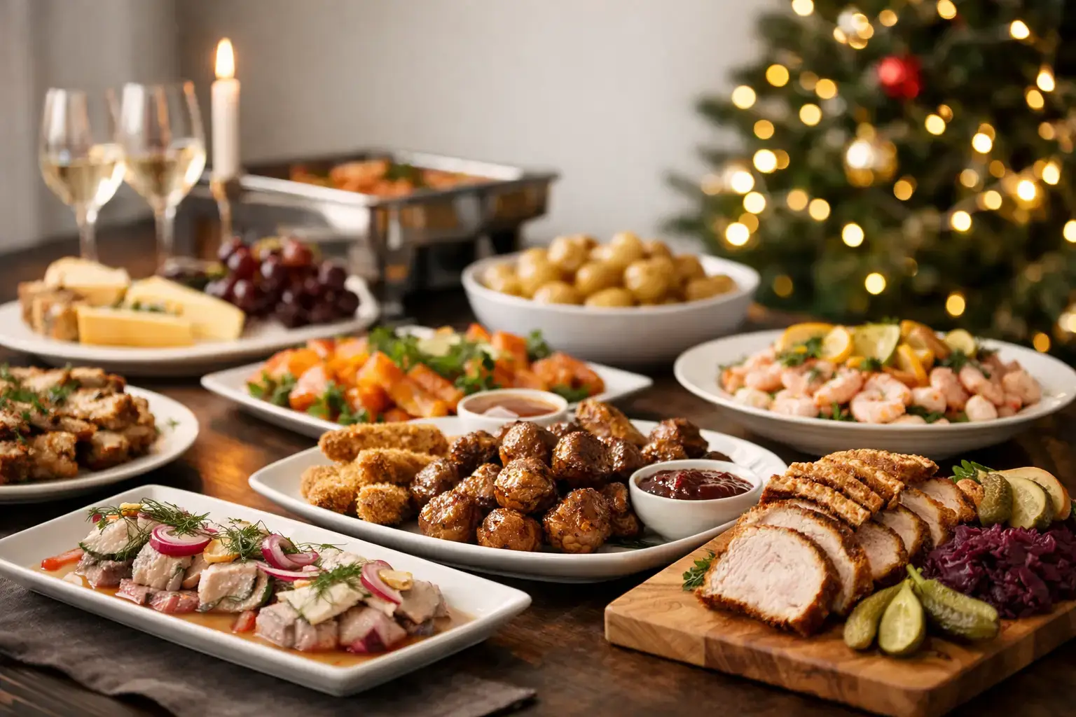 Julefrokost catering Sjælland uden stress