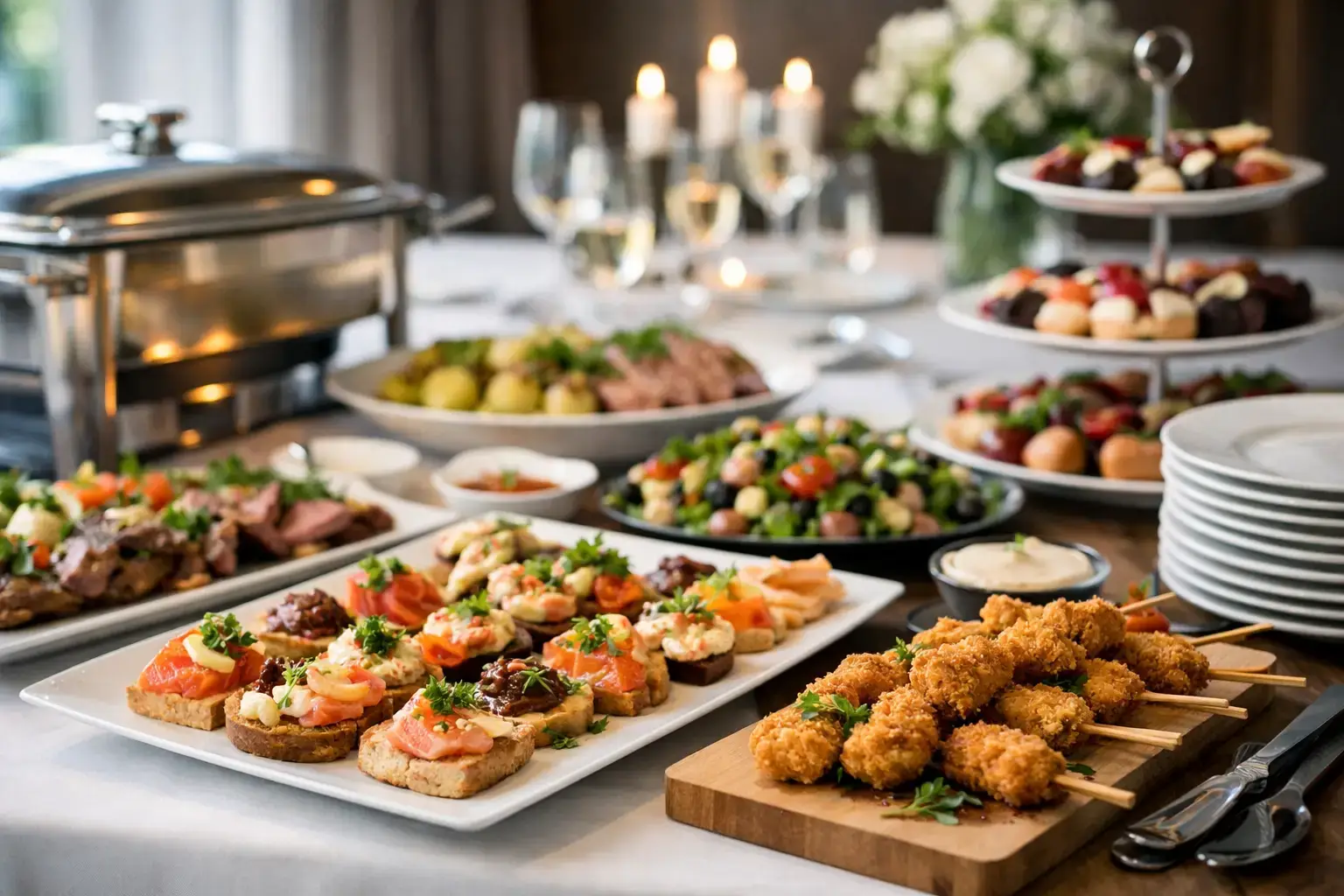 Mad til konfirmation ud af huset