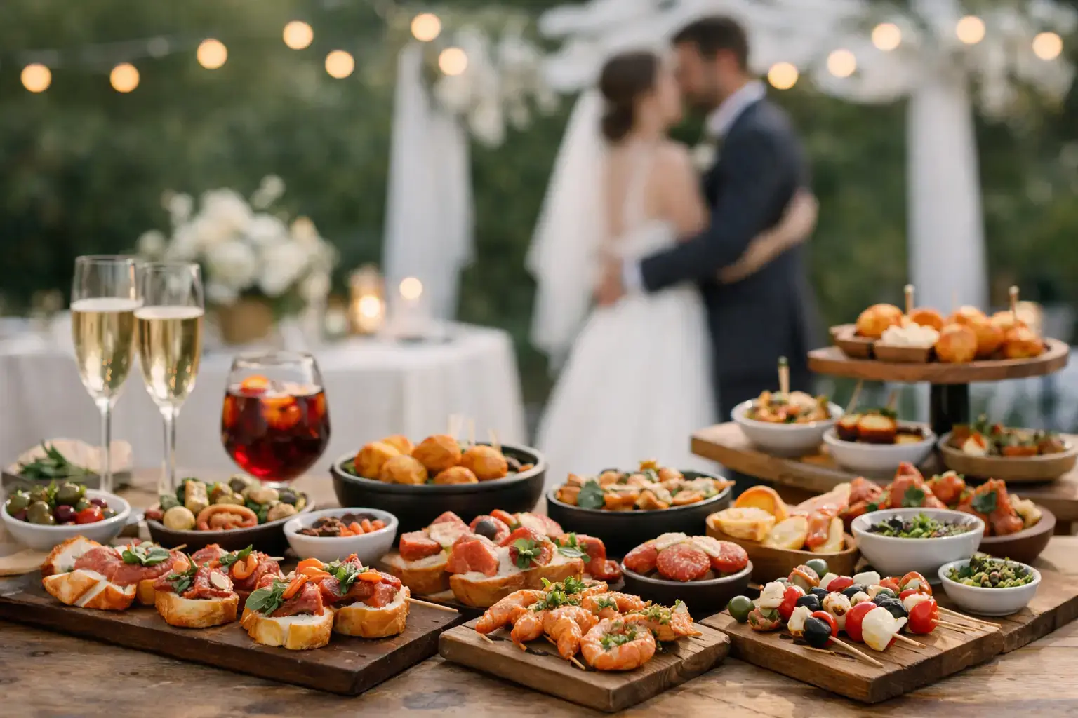 Tapas catering til bryllup gjort enkelt