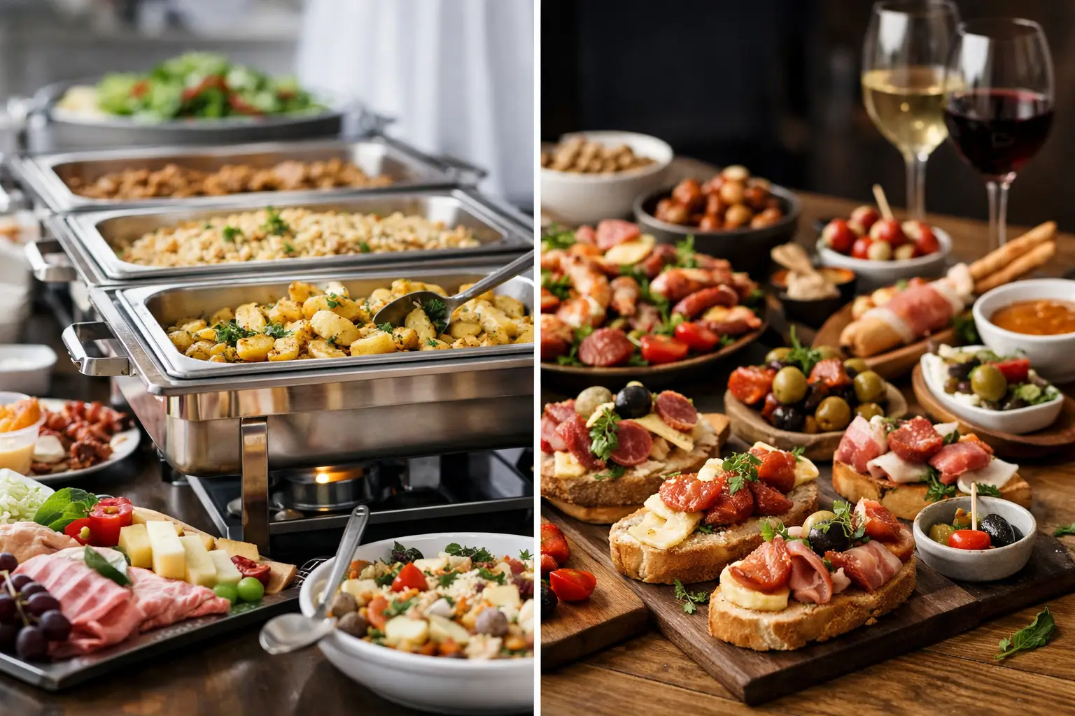 Buffet eller tapas catering - hvad passer bedst?