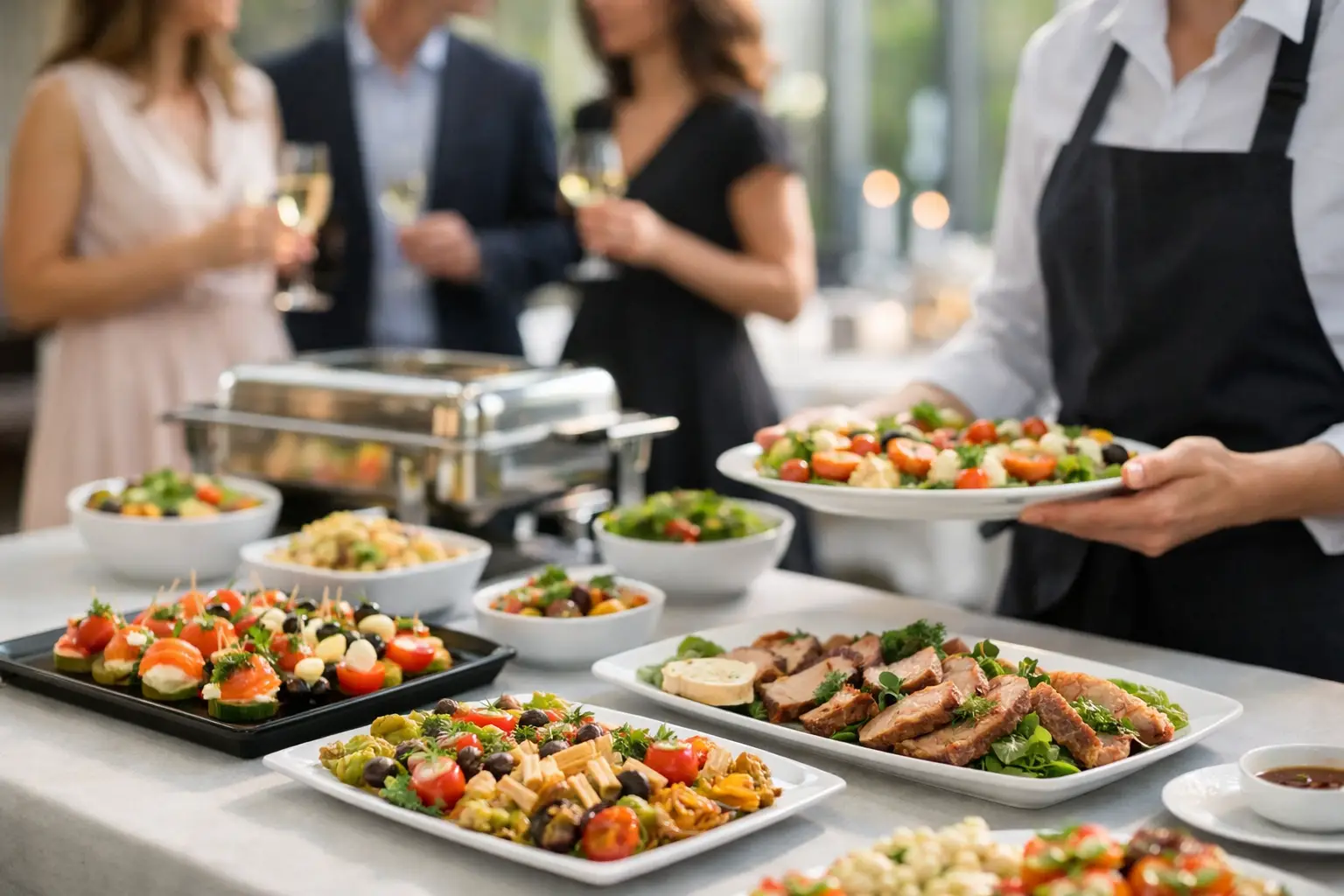 Færdiganrettet catering til fest uden stress