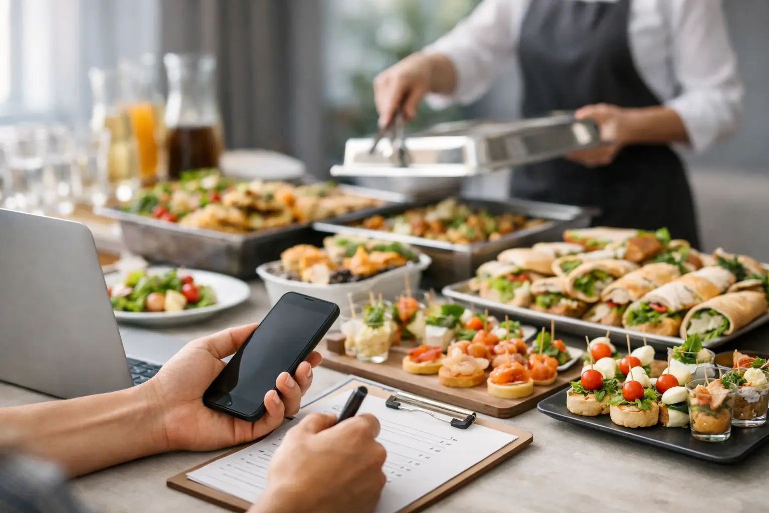 Hvordan bestiller man catering nemt?