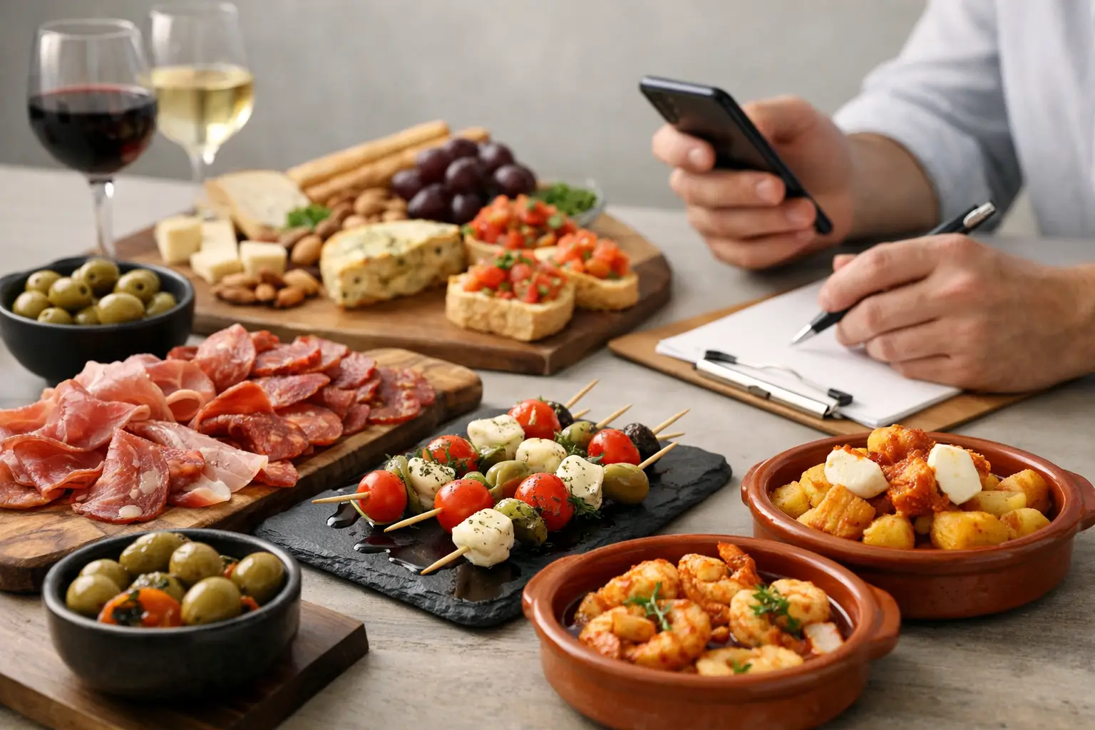 Hvordan bestiller man tapas catering?